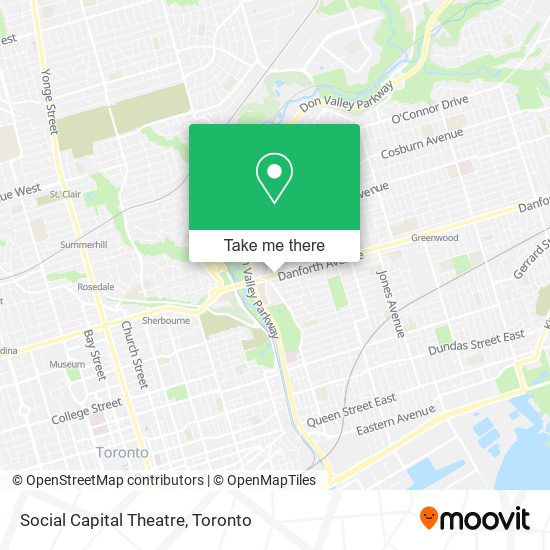 Social Capital Theatre map