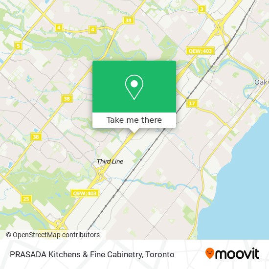 PRASADA Kitchens & Fine Cabinetry map