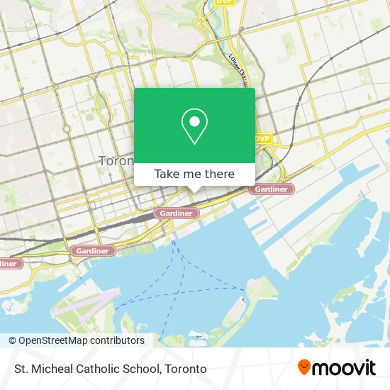 St. Micheal Catholic School map