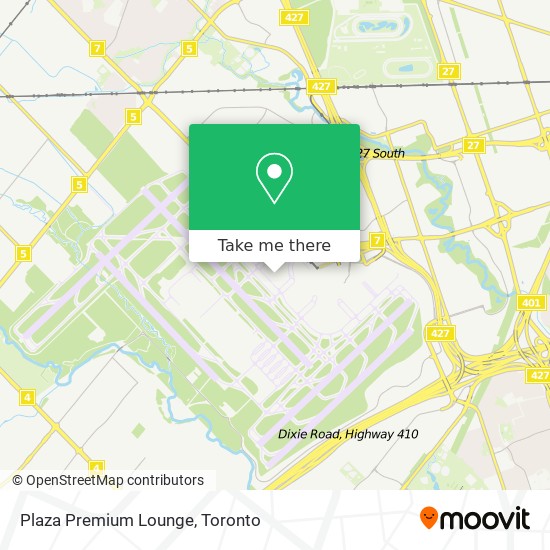 Plaza Premium Lounge map