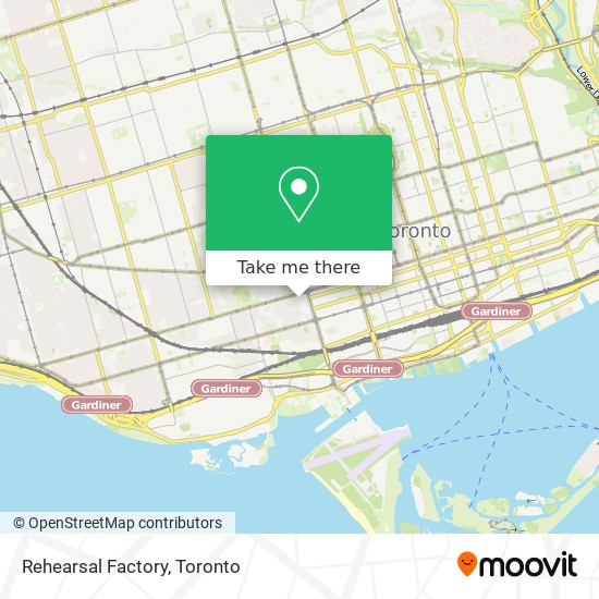 Rehearsal Factory map