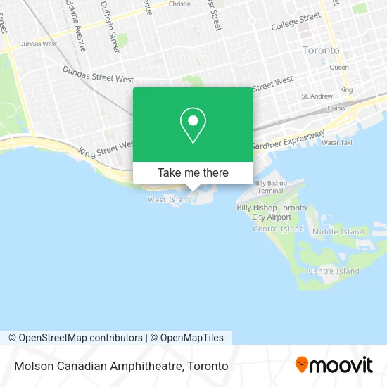Molson Canadian Amphitheatre plan