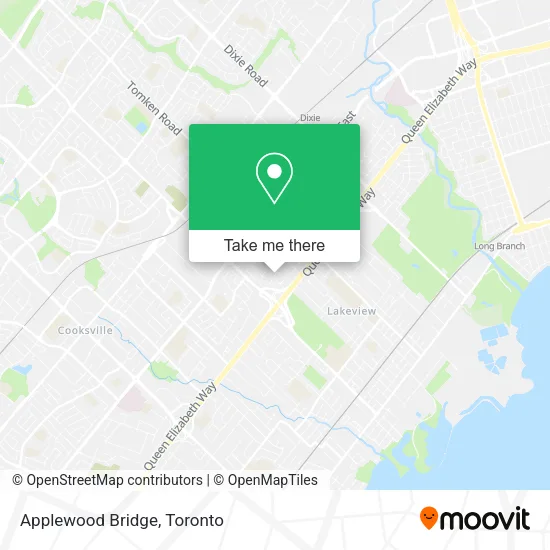 Applewood Bridge map
