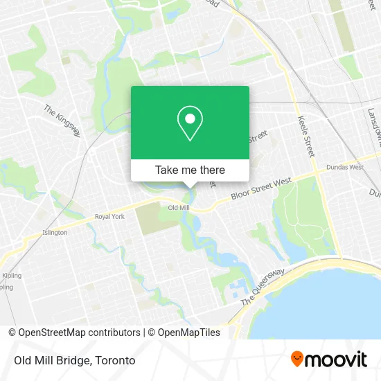 Old Mill Bridge map