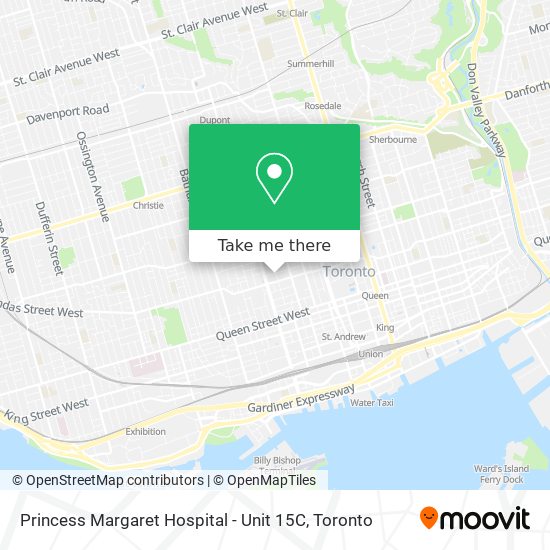 Princess Margaret Hospital - Unit 15C plan