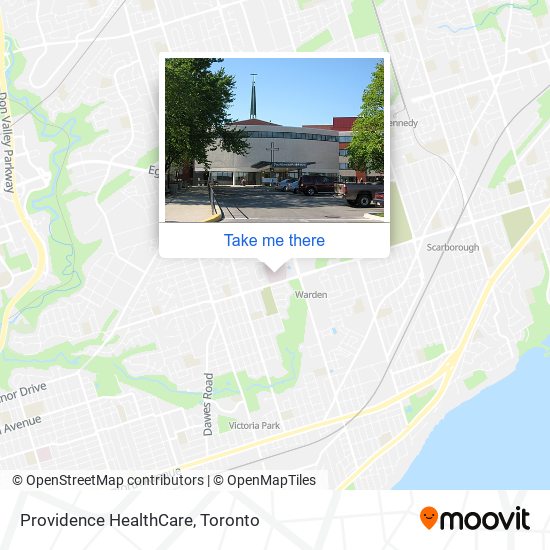 Providence HealthCare map