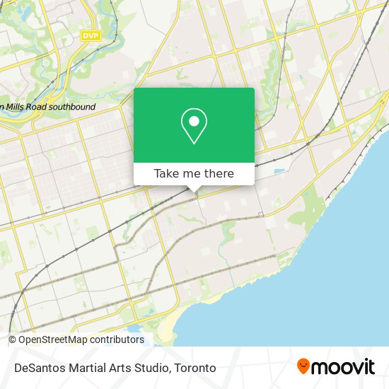 DeSantos Martial Arts Studio map