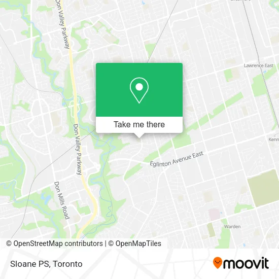 Sloane PS map