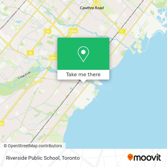 Riverside Public School map