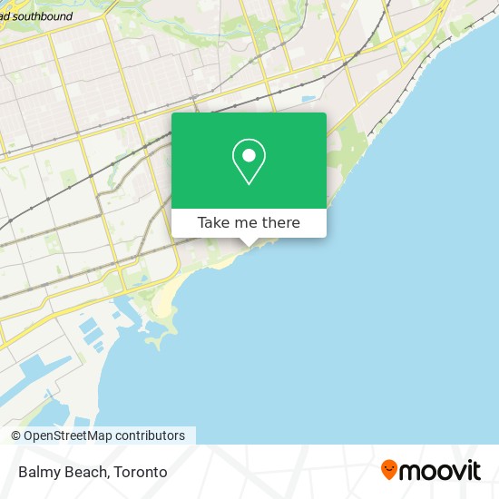 Balmy Beach map
