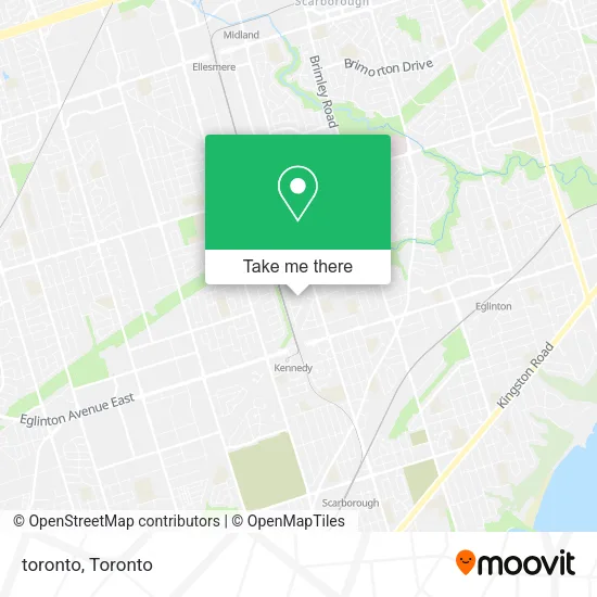 toronto map