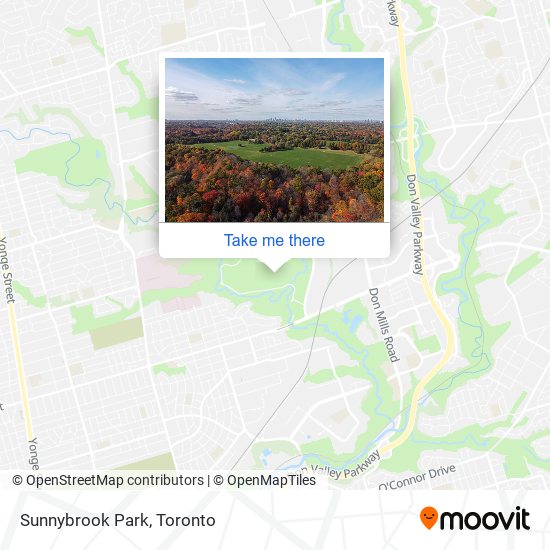 Sunnybrook Park map