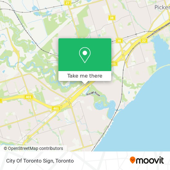 City Of Toronto Sign map