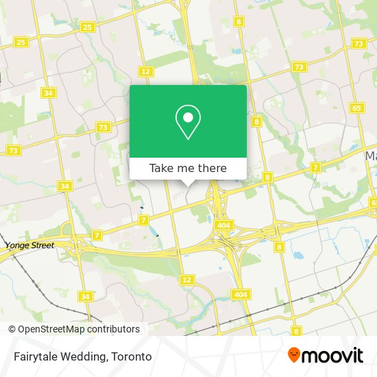 Fairytale Wedding map