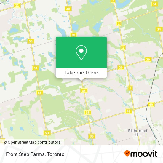Front Step Farms map
