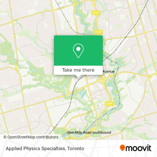 Applied Physics Specialties map