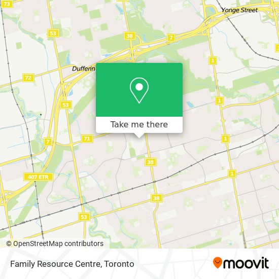 Family Resource Centre map