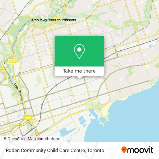 Roden Community Child Care Centre map