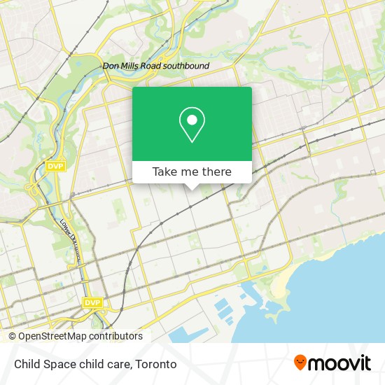 Child Space child care map