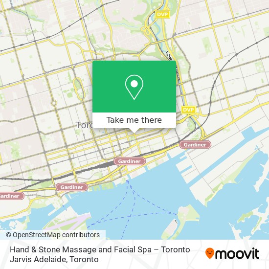 Hand & Stone Massage and Facial Spa – Toronto Jarvis Adelaide plan