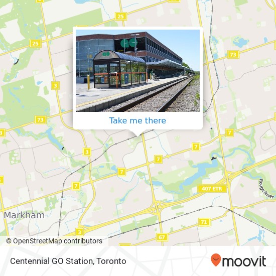 Centennial GO Station plan