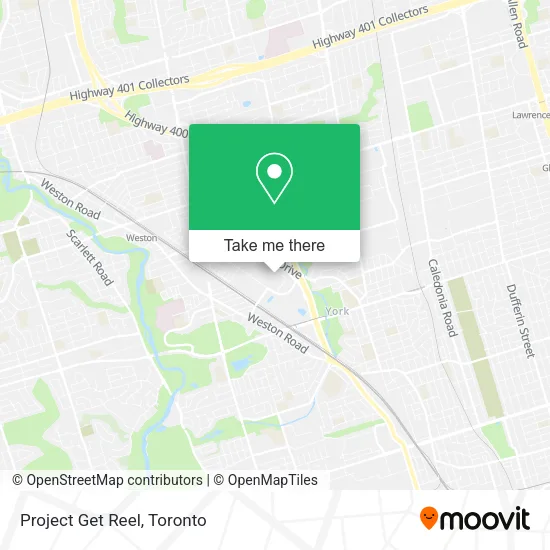 Project Get Reel map