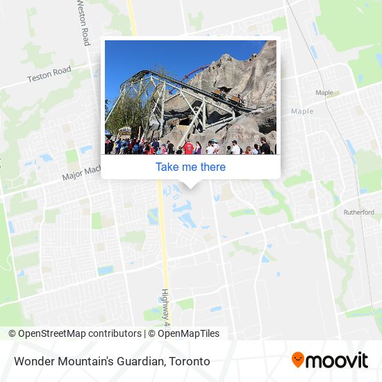Wonder Mountain's Guardian map
