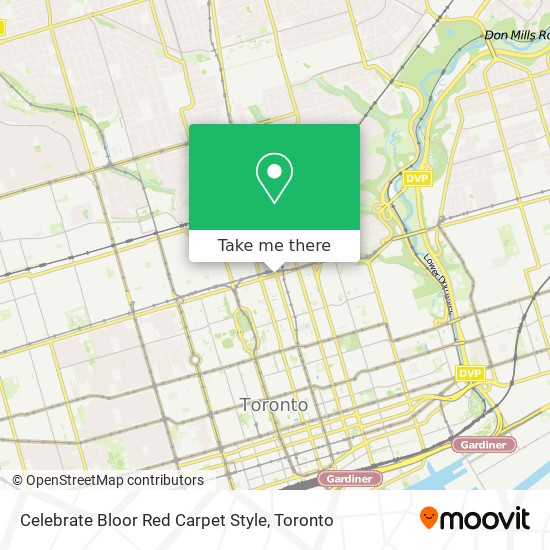 Celebrate Bloor Red Carpet Style plan