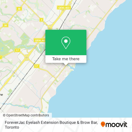ForeverJac Eyelash Extension Boutique & Brow Bar map