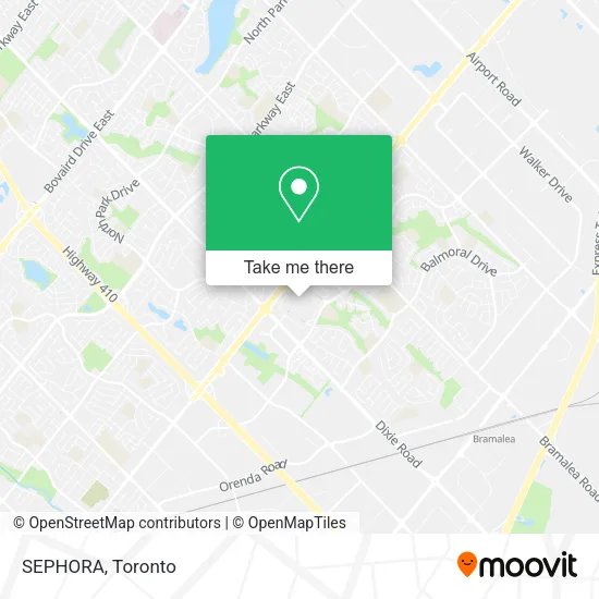 SEPHORA map