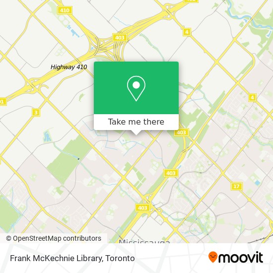 Frank McKechnie Library map