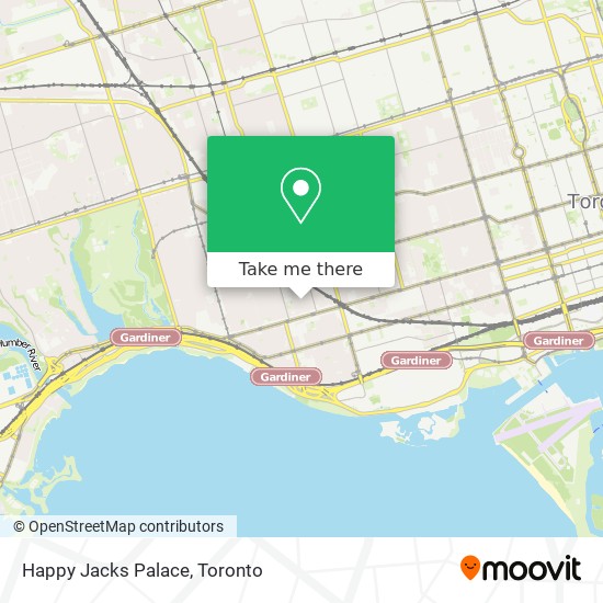 Happy Jacks Palace map