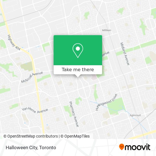 Halloween City plan