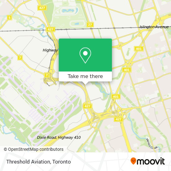 Threshold Aviation map