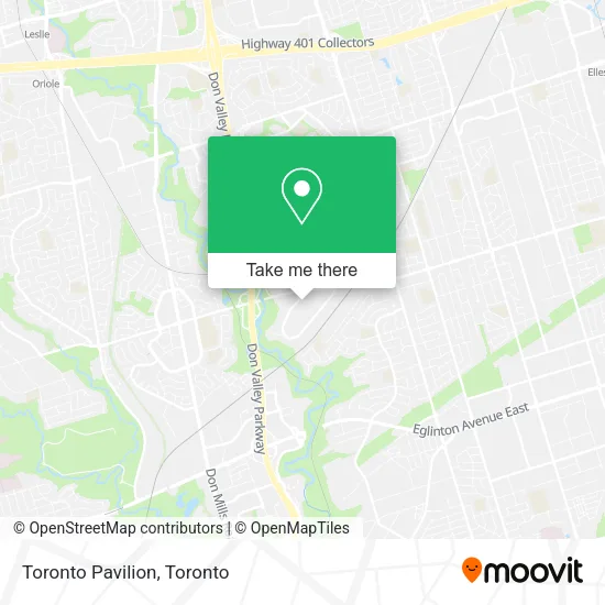 Toronto Pavilion map