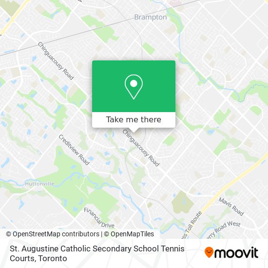 St. Augustine Catholic Secondary School Tennis Courts map