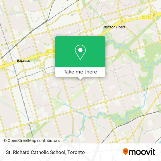 St. Richard Catholic School map