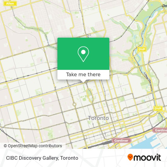 CIBC Discovery Gallery map