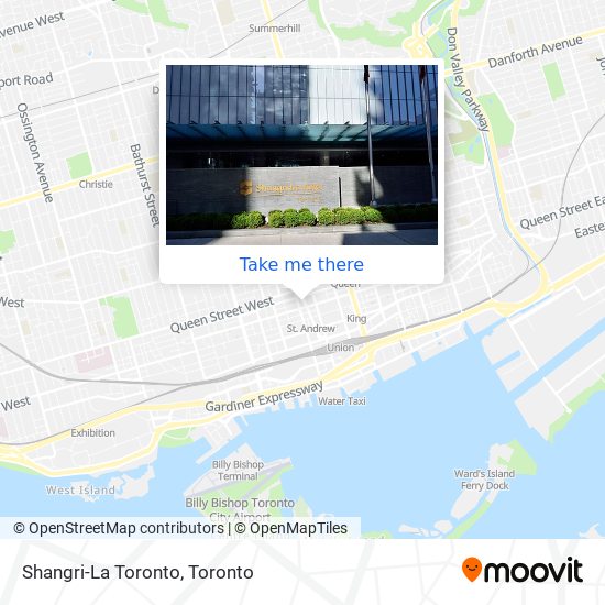 Shangri-La Toronto map