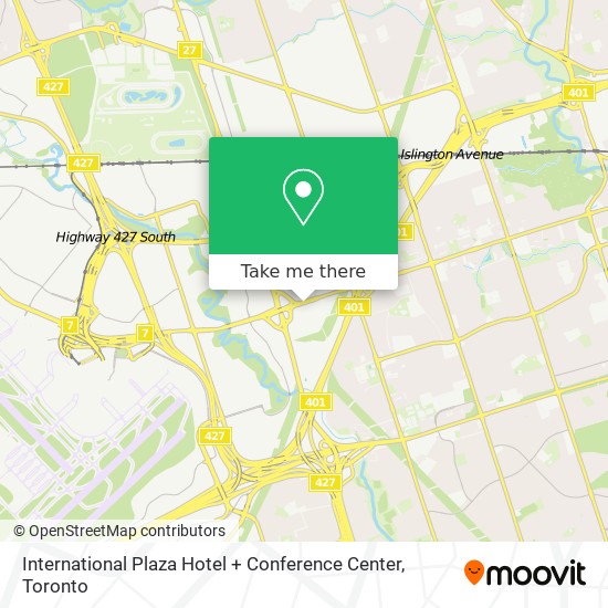 International Plaza Hotel + Conference Center map