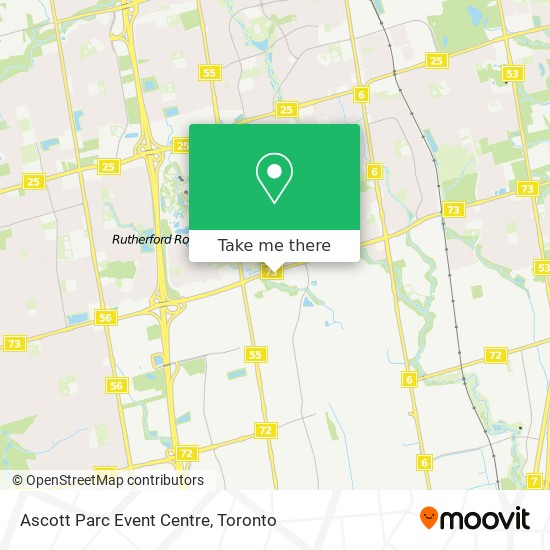 Ascott Parc Event Centre map