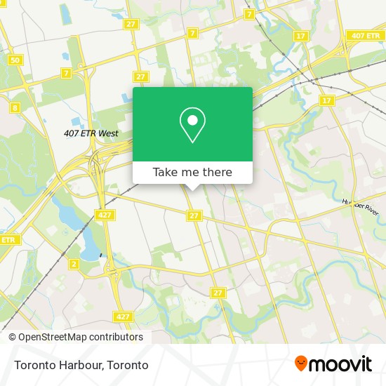 Toronto Harbour map