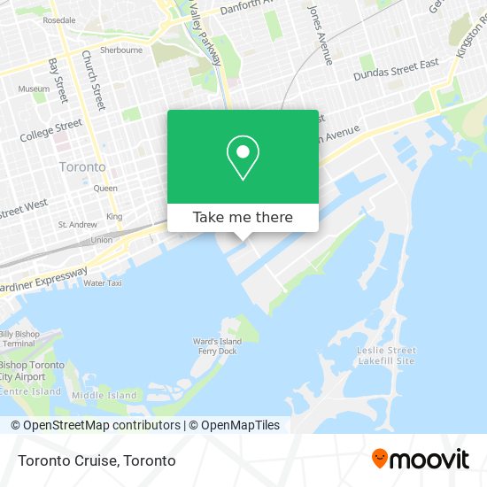 Toronto Cruise map