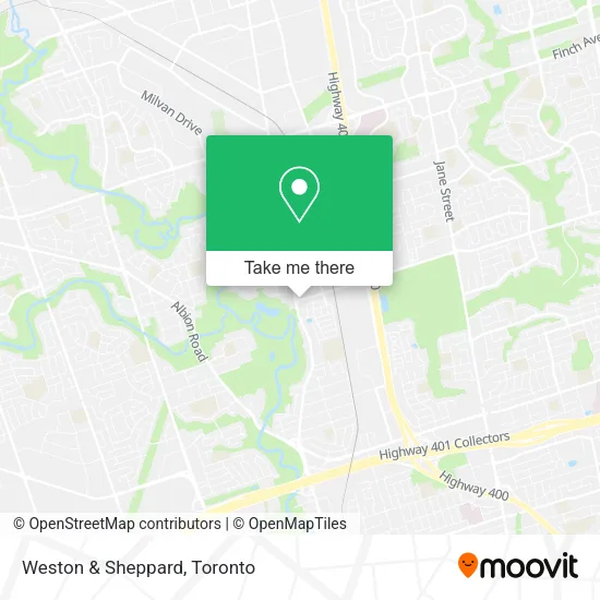 Weston & Sheppard map