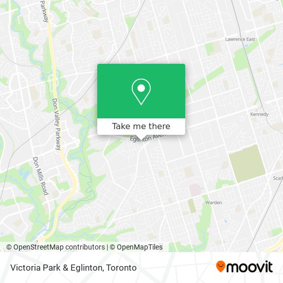 Victoria Park & Eglinton plan