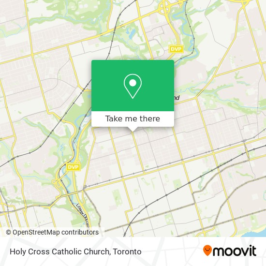 Holy Cross Catholic Church map