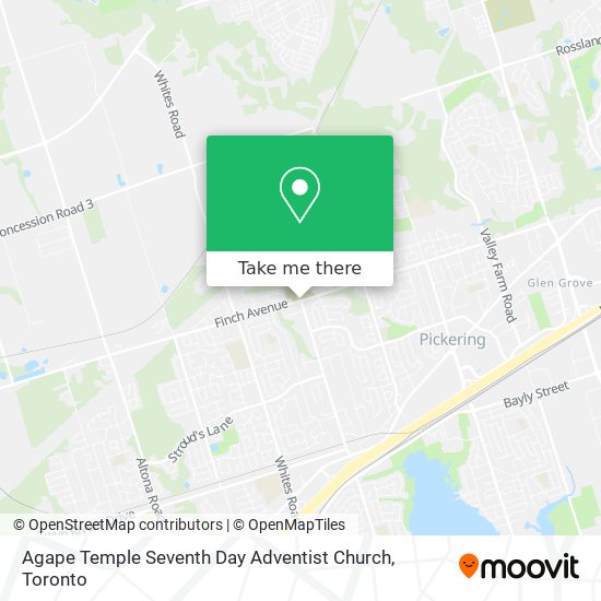 Agape Temple Seventh Day Adventist Church map