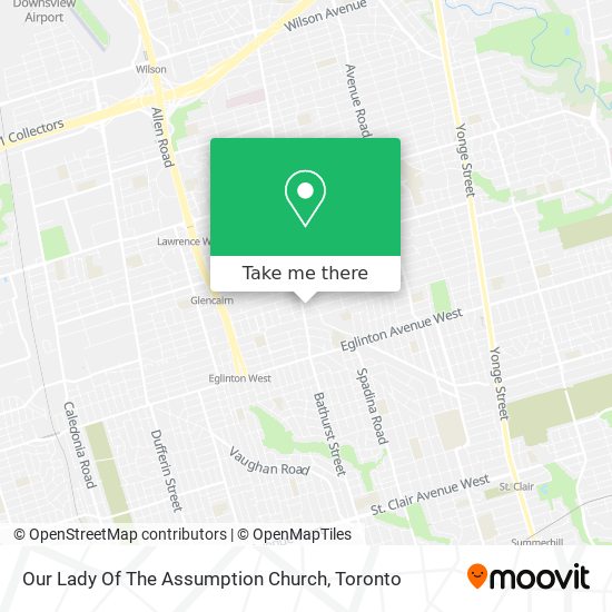 Our Lady Of The Assumption Church map