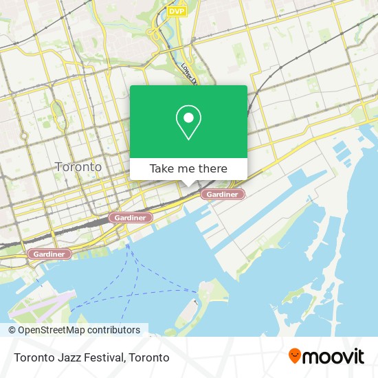 Toronto Jazz Festival plan