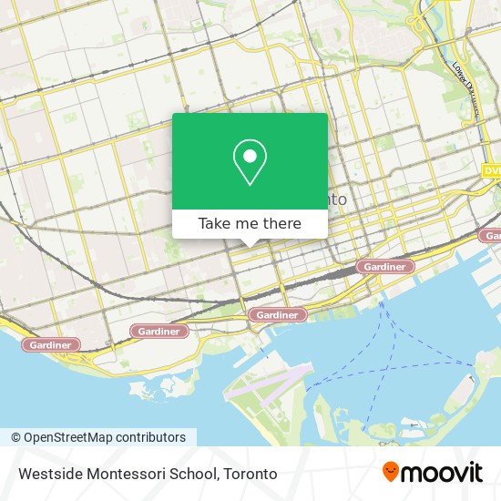 Westside Montessori School map